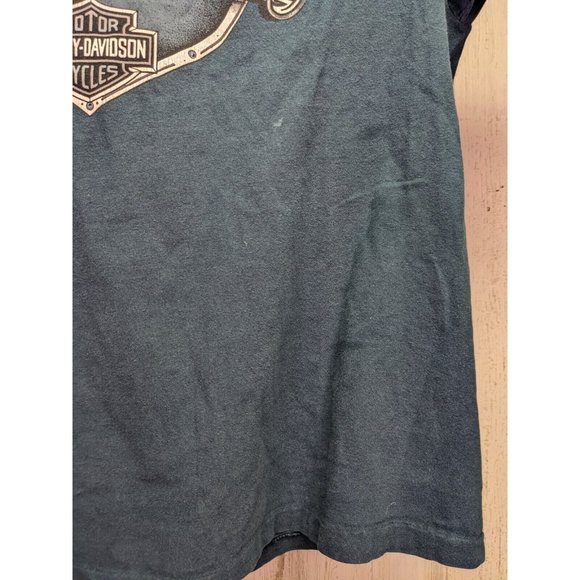 Vintage 1993 Harley Davidson 'Dick Farmers' Orlando Graphic Tee / L / USA Made - Picture 10 of 11